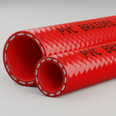 PVC REINFORCED BRAIDED AIR & WATER HOSE RED