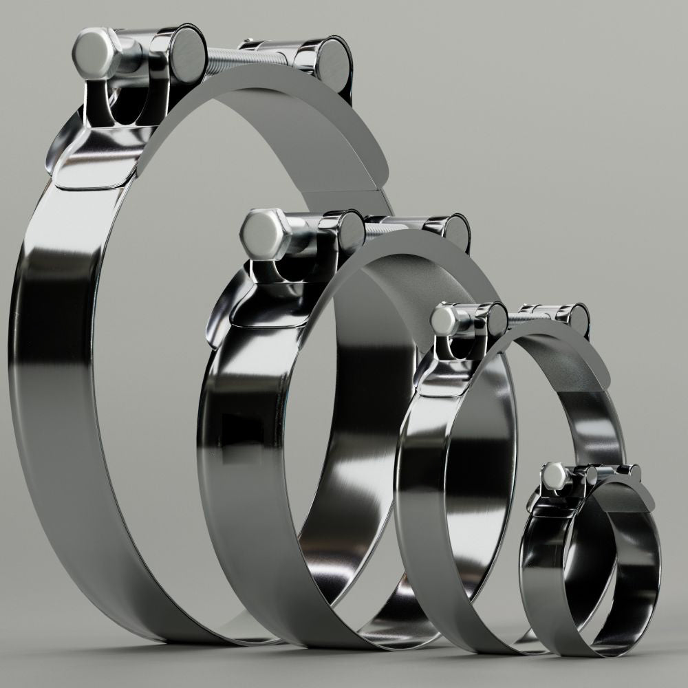 T-BOLT HOSE CLAMPS HEAVY DUTY